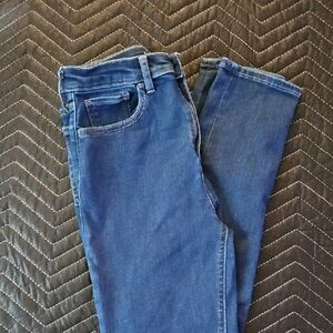 GAP Girls Size 16 Sky High Skinny Ankle Blue Jeans